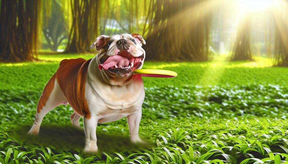 bulldog happiness and activity